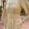 Women's Square Neck Straight Leg Jumpsuit - Cupshe - 3 of 4