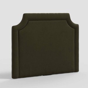 Twin Charlie Notched Border Stick-on-the-Wall Dorm Headboard - Threshold™ - 1 of 4