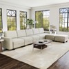 GustoWave 140''W Modular Sleeper Sofa, Sectional Sofa Bed with 7 Seat Modular Couch and Storage, Chaise - 4 of 4