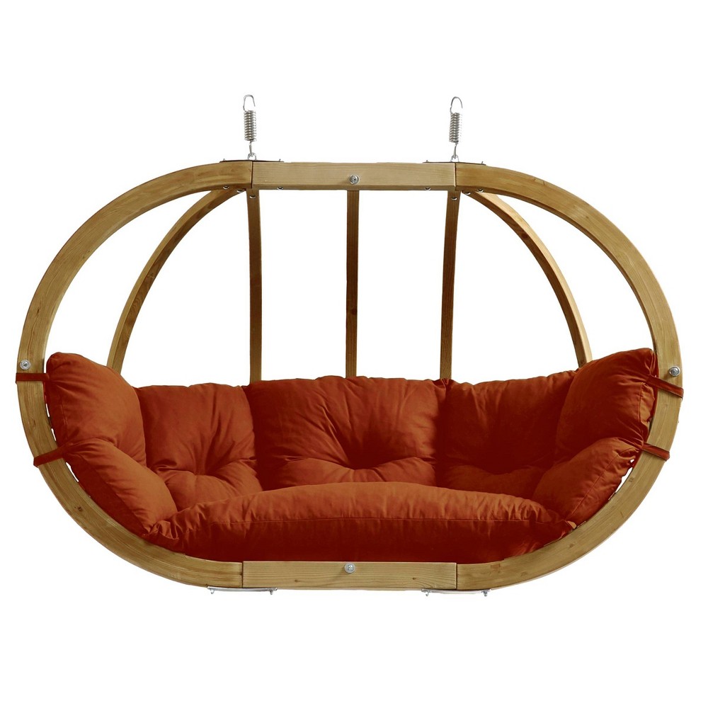 Globo Double Chair Terra Cotta Byer of Maine