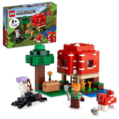 Lego Minecraft The Mushroom House Building Set Target