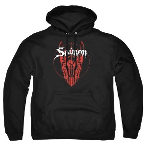 Men's The Lord of the Rings Sauron Helmet Band Pull-Over Hoodie - 1 of 4