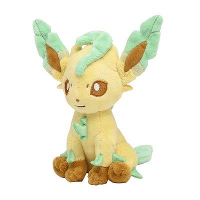 Pokemon Center: Sitting Cuties: Leafeon Plush # 470 -  Generation 4 - 6 In