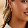 Pure Collection by Ross-Simons Italian 18kt Gold Vermeil Graduated Bead Hoop Earrings - 2 of 4
