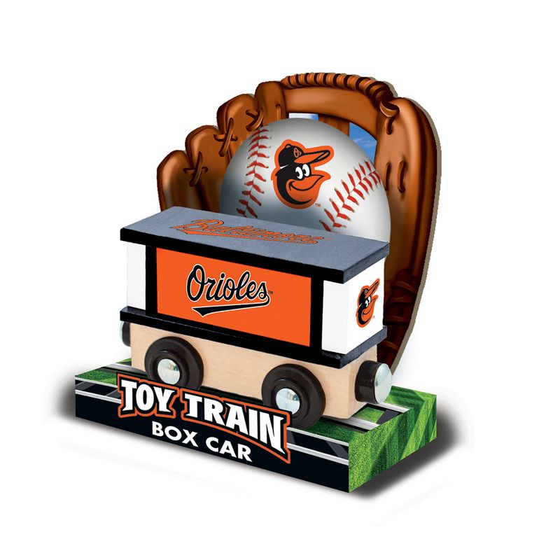 MasterPieces Wood Train Box Car - MLB Baltimore Orioles, 4 of 6