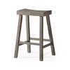 Maven Lane Vincent Backless Wooden Counter Height Bar Stool - 2 of 4