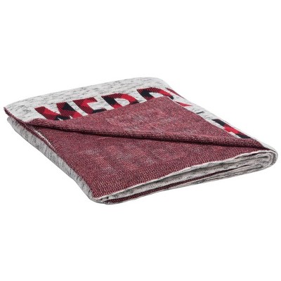 Merry And Bright Throw - Greyred - 50" X 60" - Safavieh.