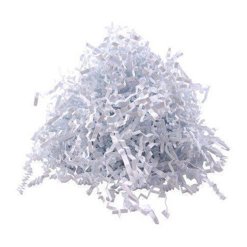 Crinkle Paper Shred White