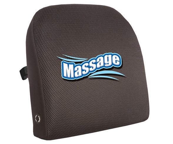 Comfort Products Memory Foam Massage Lumbar Cushion