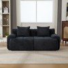 KWPZQEB Modular Sofa, Sectional Sofa w/ Pillows, 1/2/3/6-Seater Soft Lounger, Armless Corduroy Sofa, Modern Boneless Conversion Sofa for Living Room - 4 of 4