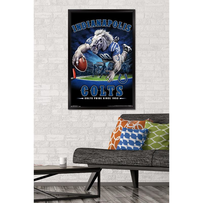 Trends International NFL Indianapolis Colts - End Zone 17 Framed Wall Poster Prints, 2 of 7