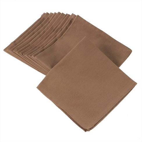 Saro Lifestyle Everyday Cloth Table Napkins (set Of 12) : Target
