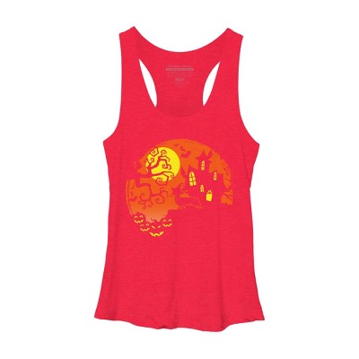 Women's Design By Humans Funny Dachshund Dog Lovers Gifts Halloween Party Costume Gift By lukesstore Racerback Tank Top