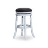NicBex 30" Fabric/Leather Swivel Bar Stools,Counter Height Bar Stools with Padded Seat,360° Rotating Barstools for Kitchen Island & Home Bar - 2 of 4