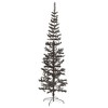 vidaXL Slim Christmas Tree Black 94.5" - 2 of 4