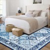 Machine Washable Area Rug Soft Non-Slip Foldable Ultra-Thin Carpet, Oriental Print Rug for High Traffic Living Room, Bedroom Dining Room - 4 of 4