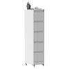 Anybear 4 Drawer Metal Locking Vertical File Cabinet on Wheels for Home & Office - 3 of 4