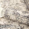 Vintage Floral Area Rug Washable Rug - image 4 of 4