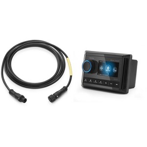 Clarion CMM-30 Marine Source Unit with Color LCD Display & 6' Wired Marine Remote Cable - 1 of 4