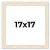 PosterPalooza | 17x17 Wide Barnwood Picture Frame, UV Acrylic, 6 Finishes - Grey, Brown, White, and Black - 2 of 4