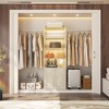 Besiost 25" - 103" Closet System with Cabinets, Wall-mounted Closet Organizer - 3 of 4