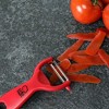 Chef Craft Y-Shaped Tomato & Kiwi Peeler - Sharp Stainless Steel Blade, Great for Soft Fruits and Vegetables - 2 of 3
