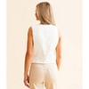 Women's Denim Button Down Vest - RISEN - 2 of 4