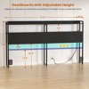 Aheaplus Storage Headboard, Head Board with Charge Station and LED Light - 2 of 4