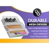 YBM Home White Mesh Drawer and Desk Organizer Tray, Pack of 12 - 3 of 4