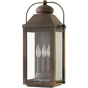 Hinkley Anchorage 21 1/4"H Light Oiled Bronze Outdoor Wall Light - 1 of 1