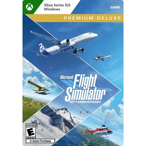 Buy Microsoft Flight Simulator Deluxe 40th Anniversary Premium Deluxe  Edition (PC & Xbox Series X, S - EU), PC, Xbox - Microsoft Store