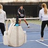 MaseiKar Pickleball Sling Bag For Men Women Waterproof Badminton Tennis Backpack With Wet Pocket Hidden Fence Hook Machine Washable - 3 of 4