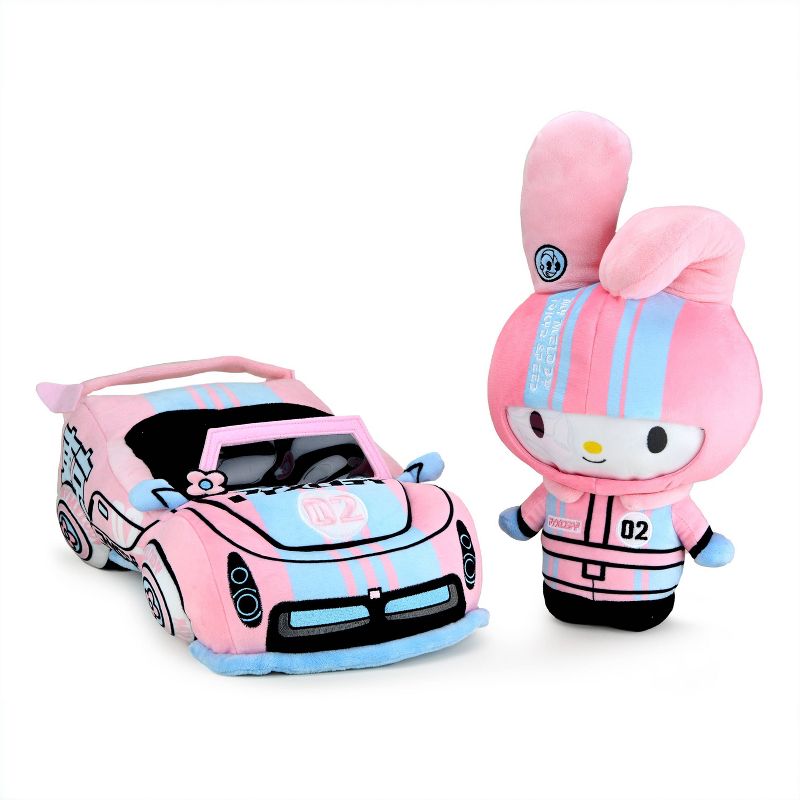 NECA Hello Kitty Tokyo Speed Racer My Melody 13&#34; Medium Plush, 2 of 9