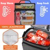 OPUX Insulated Lunch Box Men Women, Large Soft Cooler Bag Work School Picnic, Leakproof Tote Shoulder Strap Kid Adult - 4 of 4