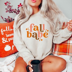 Simply Sage Market Fall Babe Stars Sweatshirt - 1 of 4