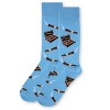 Memoi Smoker's Delight Cigar Bamboo Blend Men's Socks - 3 of 4