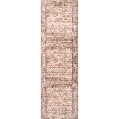 Nuloom Myrtle Vintage Pet Friendly Machine Washable Area Rug