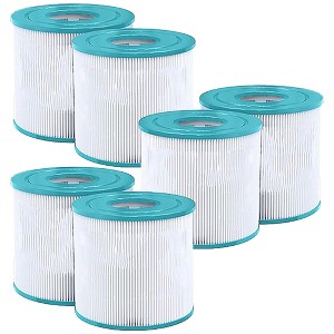 Hurricane 8 Pack HF4401-02 Advanced Spa Filter Cartridge Replacement for Prb17.5SF, Unicel C-4401 Filbur FC-2386, Dynamic Series IV - Model DSF35 - 1 of 4