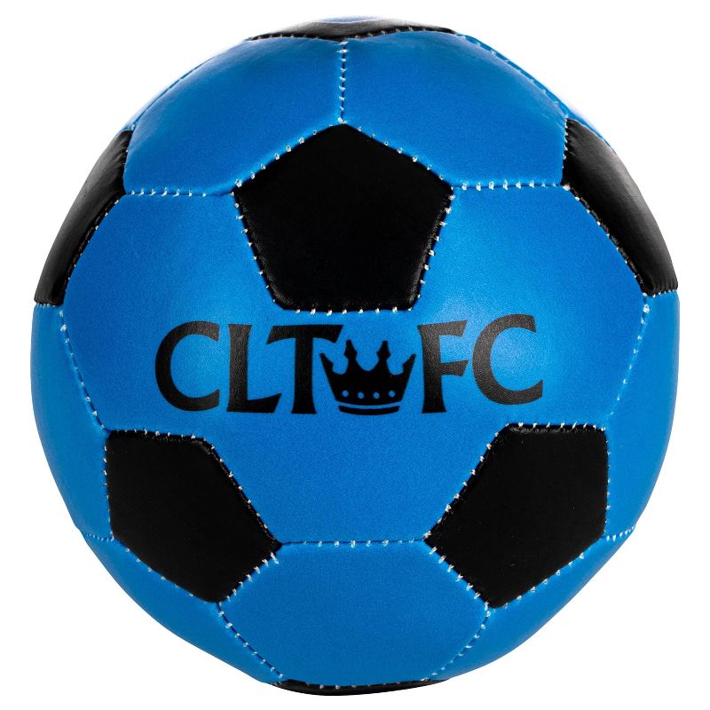 MLS Charlotte FC Softee Ball Size 4&#34; - 3pk, 2 of 7