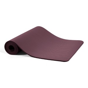 Kumasinova 0.5" Non-Slip Yoga Mat for Women & Men,High-Density Foam Pratice Mat with Straps for All Kinds of Yoga Pratice,71"L x 24"W - 1 of 4