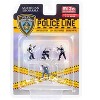 "Police Line" 6 piece Diecast Set (4 Figurines and 2 Accessories) Limited Ed to 4800 pcs 1/64 Scale Models by American Diorama - 2 of 4