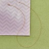 Ross-Simons 0.7mm 14kt Yellow Gold Rope-Chain Necklace - 3 of 4