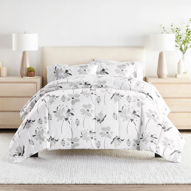 Floral Reversible Ultra Soft Comforter Sets, Down Alternative, Machine Washable - Becky Cameron, 3 of 19