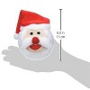 Grriggles Snowball Gang Dog Toys, 5" Santa - 3 of 3