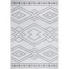 Modern Geometric Rug Thin Low Pile Carpet, Non Slip Washable Indoor Mat with Stain Resistant Backing & Reinforced Edges - 2 of 4