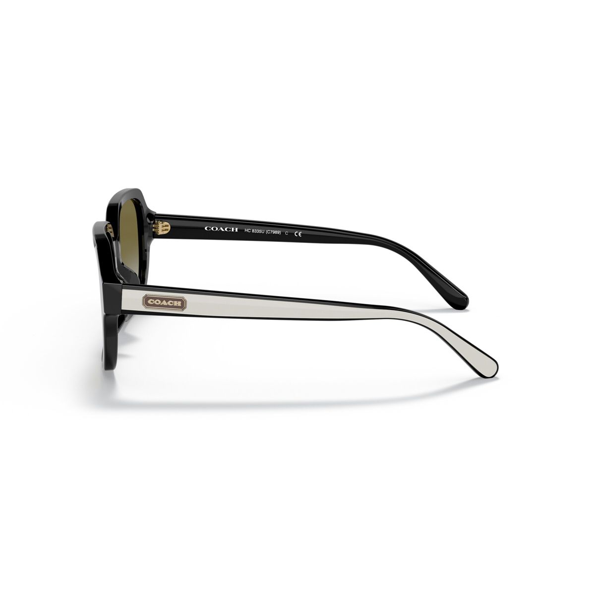 Coach HC8335U 53mm Female Rectangle Sunglasses - thumbnail 3
