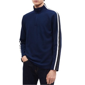 Calvin Klein Mens 1/4 Ribbed Pullover Sweater - 1 of 1
