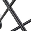 C Cattleya 4-Light Black Sputnik Chandelier with White Opal Glass, Adjustable height and G9 bulb included - 4 of 4