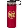 Captain Marvel Stainless Steel Travel Bottle, 18oz -Vacuum Insulated Thermos for Coffee, Water and More - Great Gift for Marvel Fans - 2 of 4