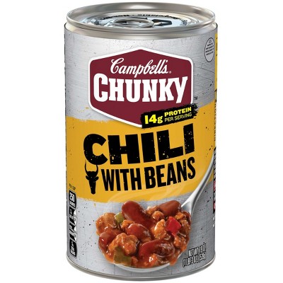 Campbell's Chunky Chili with Beans - 19oz